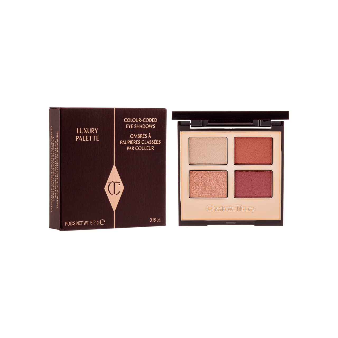 Paleta De Sombras De Ojos Charlotte Tilbury Luxury Walk Of No Shame - Venta Internacional.