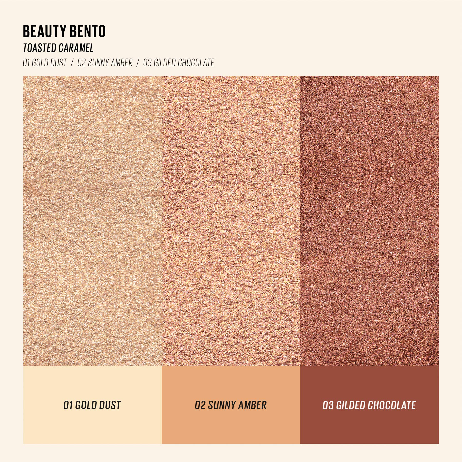 Foto 4 pulgar | Trio De Sombras De Ojos Kaja Bouncy Gilded Bronze Tones 0.9 Ml Travel - Venta Internacional.
