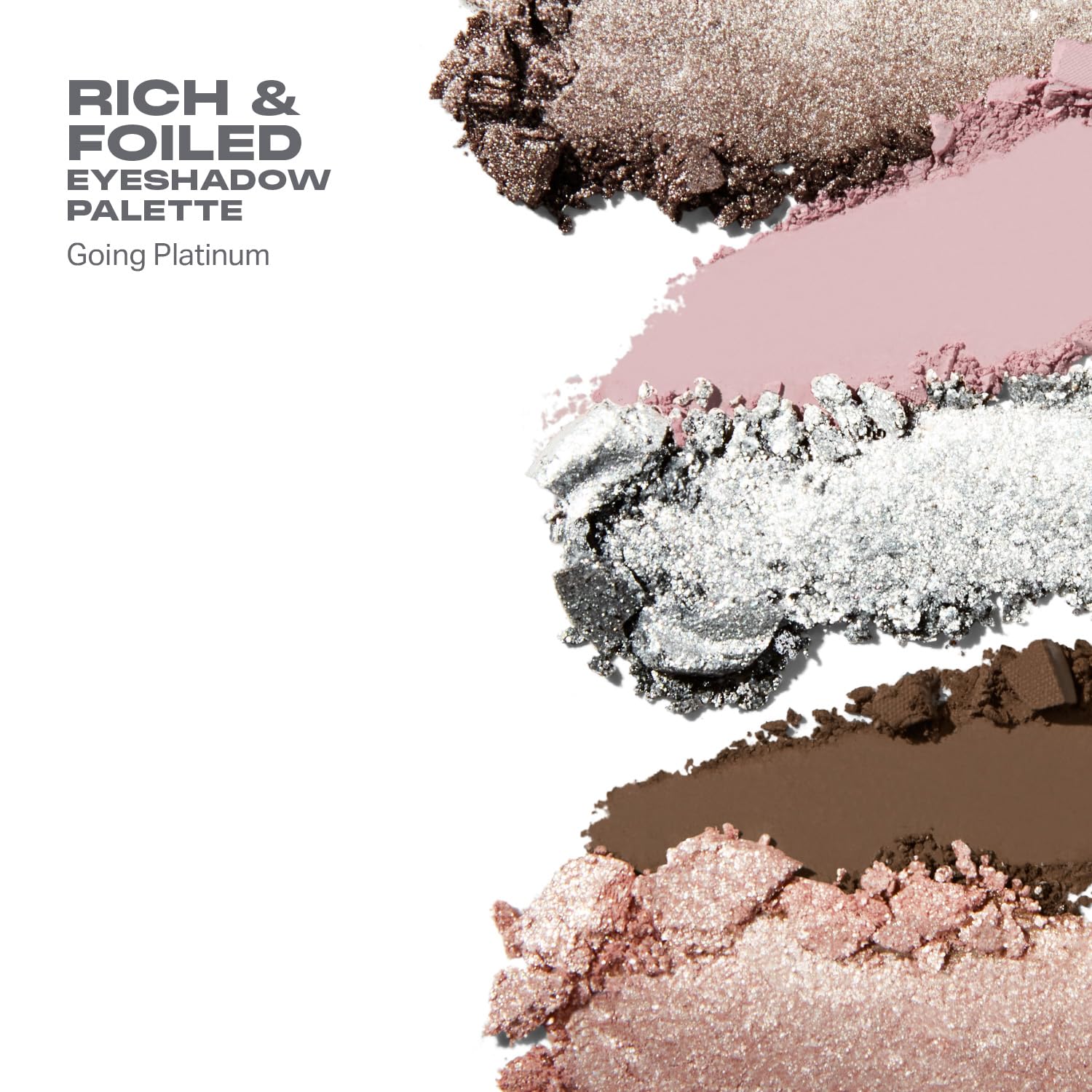 Foto 6 | Paleta De Sombras De Ojos Morphe Rich & Foiled Artistry Going Platinum - Venta Internacional.