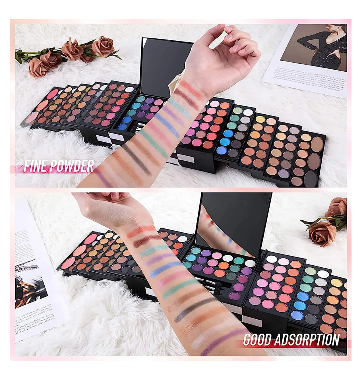 Foto 4 pulgar | 142 Colores De Sombra De Ojos Paleta De Maquillaje