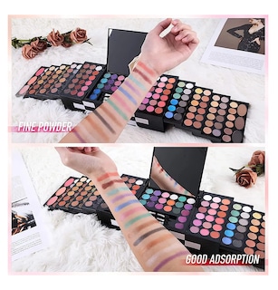 Foto 3 | 142 Colores De Sombra De Ojos Paleta De Maquillaje