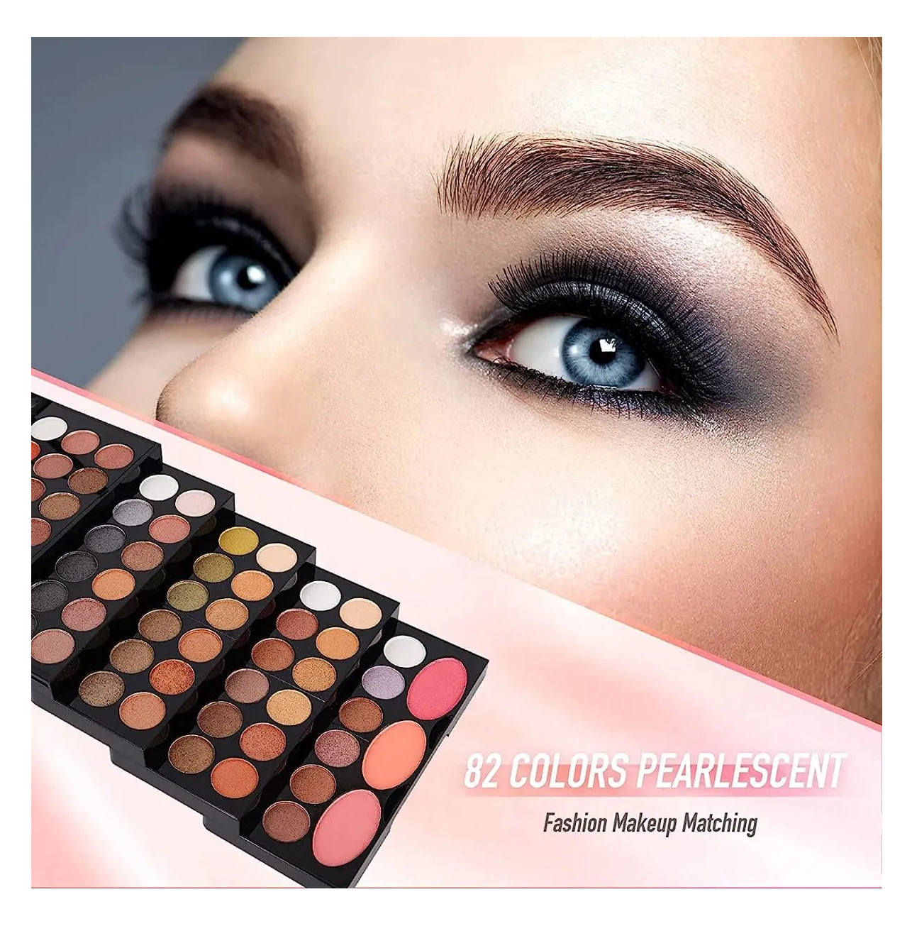 Foto 5 pulgar | 142 Colores De Sombra De Ojos Paleta De Maquillaje