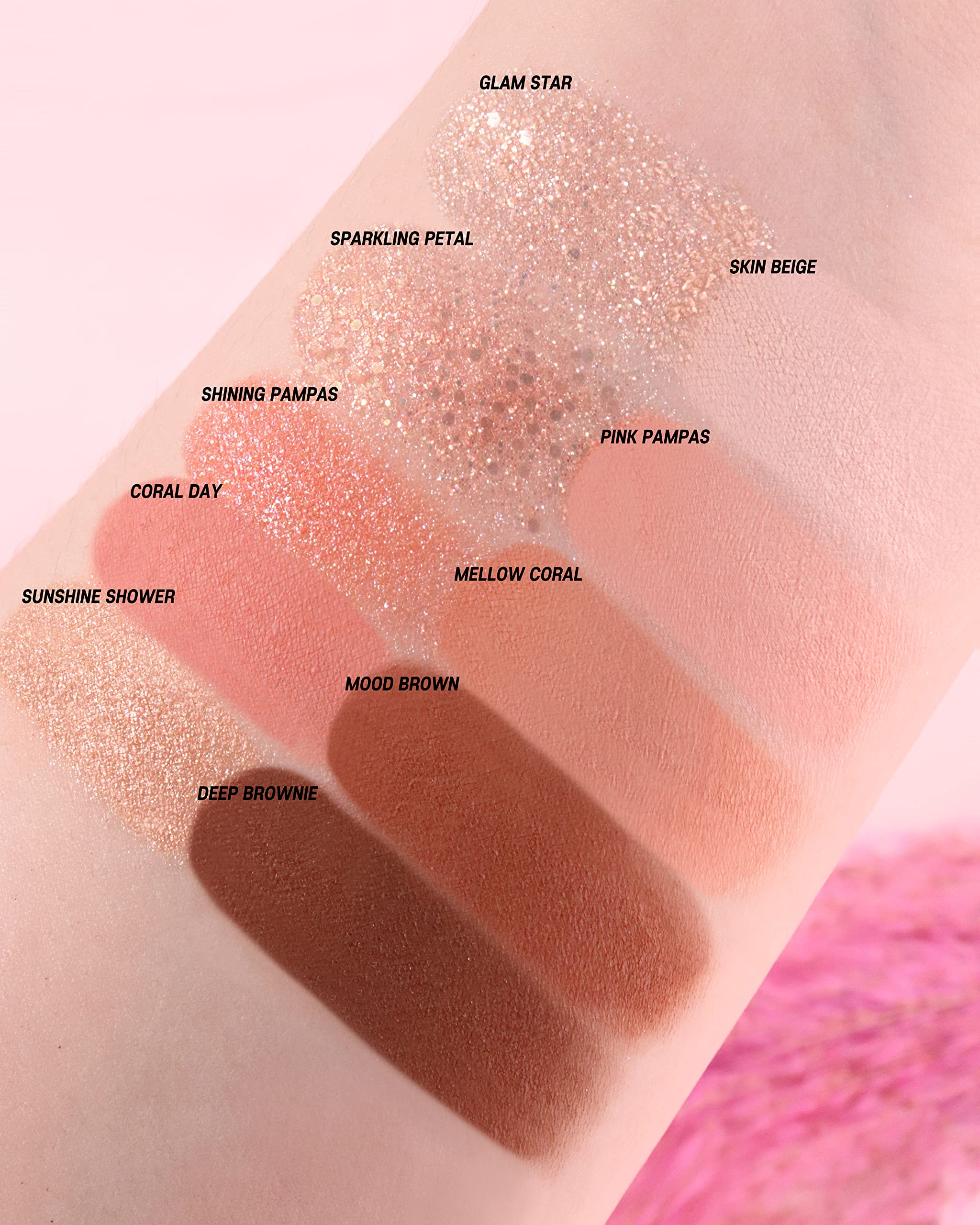 Foto 4 pulgar | Paleta De Sombras De Ojos Rom&nd Better Than Palette Pampas Garden - Venta Internacional.