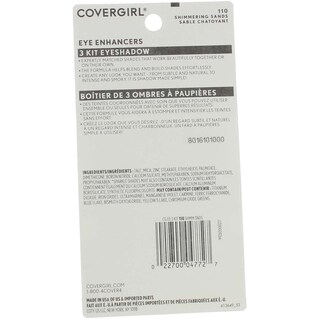 Foto 6 | Eye Enhancers Quick-kit-trio Shadow Covergirl Shimmering Sands - Venta Internacional.