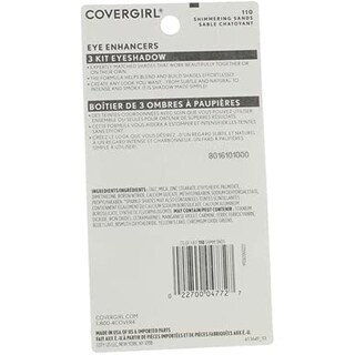 Foto 7 | Eye Enhancers Quick-kit-trio Shadow Covergirl Shimmering Sands - Venta Internacional.
