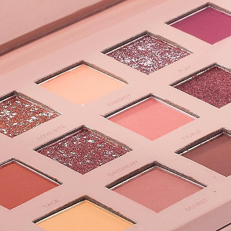 Foto 2 | Paleta De Sombras De Ojos Huoguo New Nude Glitter Shimmer Makeup - Venta Internacional.