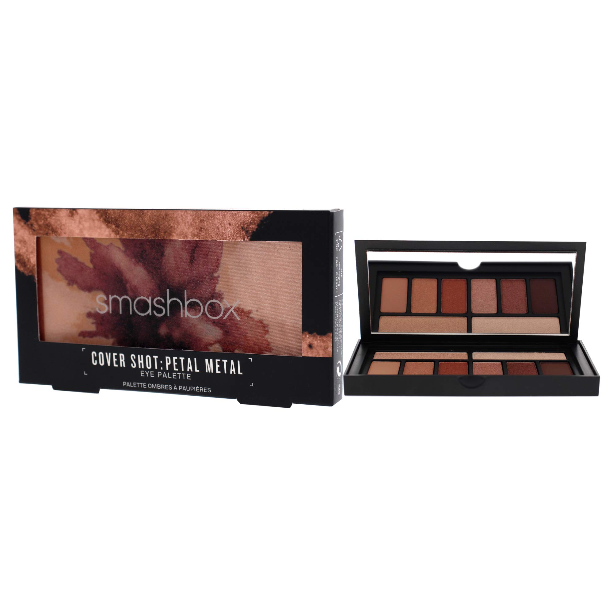 Foto 5 pulgar | Paleta De Sombras De Ojos Smashbox Cover Shot Petal Metal, 6 Ml - Venta Internacional.