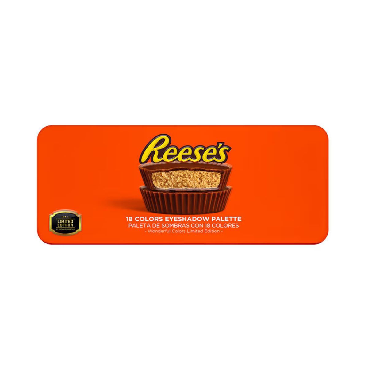 Foto 4 pulgar | Paleta De Sombras 18 Tonos Reese’s Edición Límitada En Tonos Cálidos Y Naranjas.