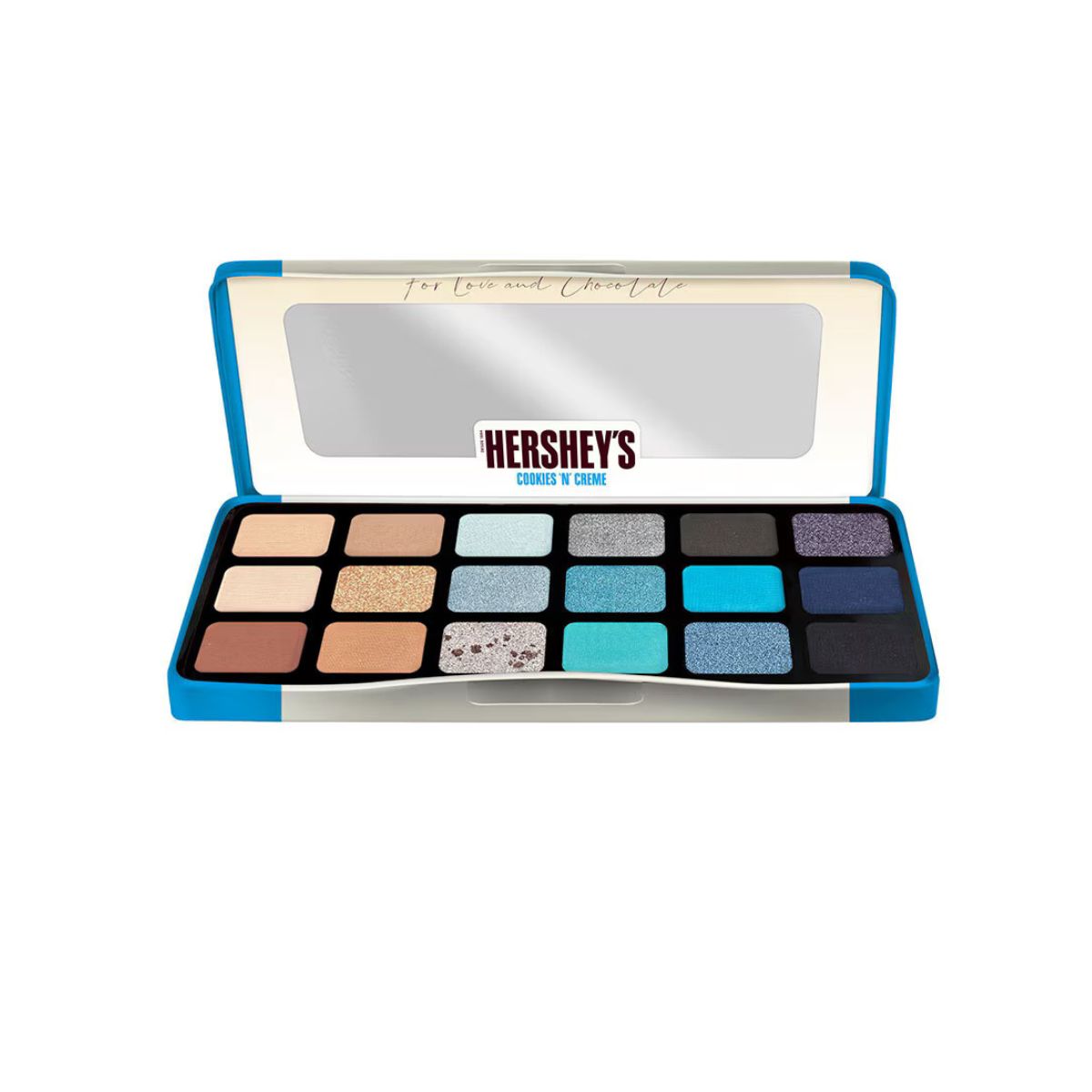 Foto 3 | Paleta De Sombras Hershey’s Cookies & Cream. Republic Cosmetics. Sombras Para Ojos 18 Tonos.