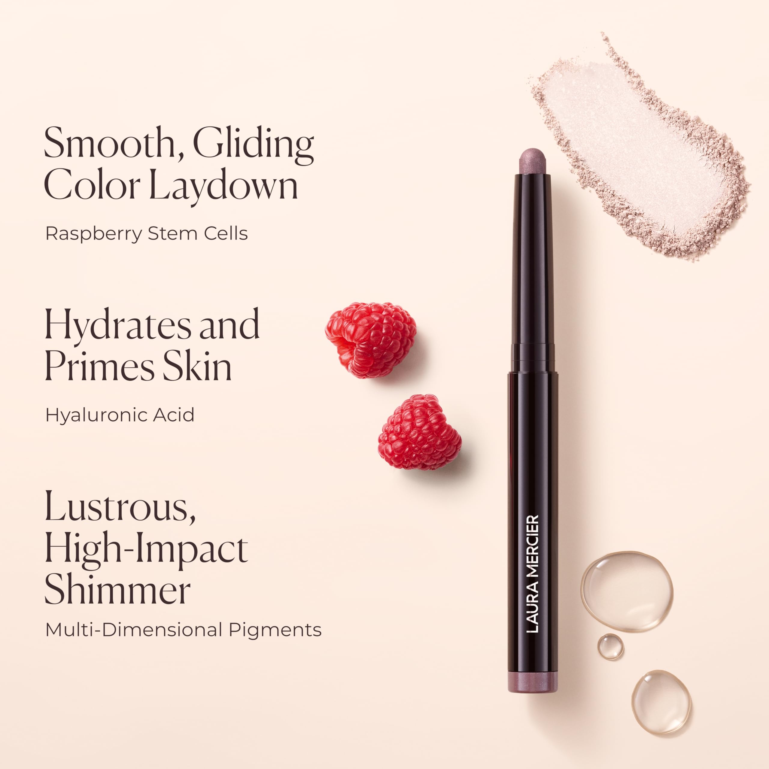 Foto 6 pulgar | Sombra De Ojos En Barra Laura Mercier Caviar Amethyst Waterproof - Venta Internacional.