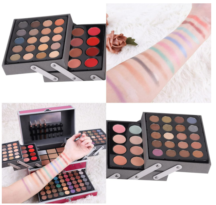 Foto 5 pulgar | 132 Xtellar Colores Kit De Maquillaje Todo En Uno, Estuche Profesional De Maquillaje, Set De Maquillaje Para Adolescent