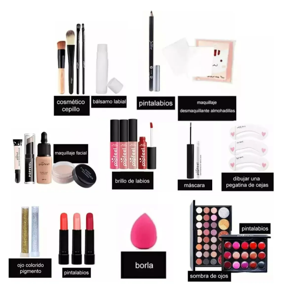 Foto 3 pulgar | Kit Xtellar De Maquillaje Todo En Uno Original De Alta Calidad