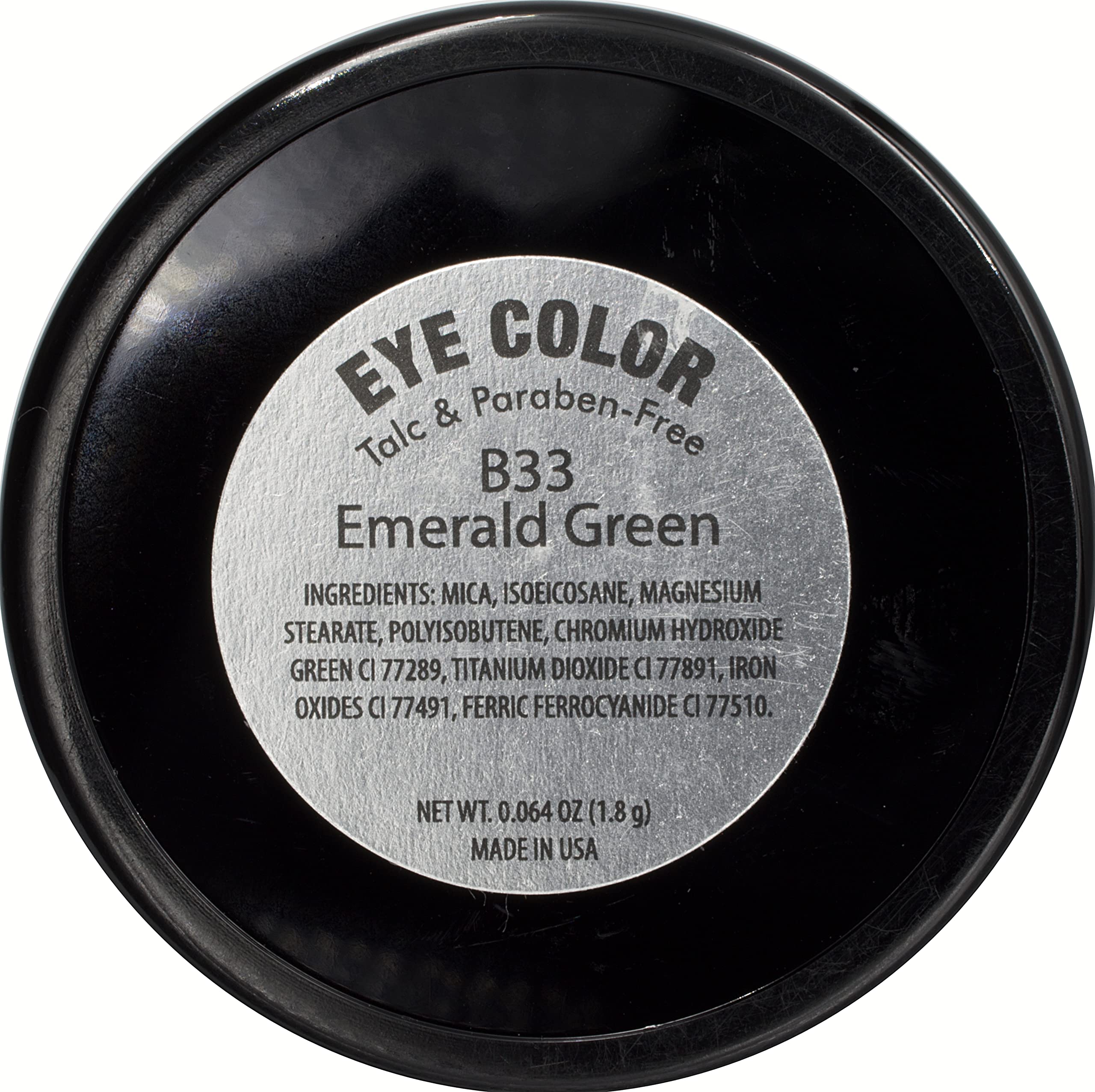Foto 3 pulgar | Eyeshadow Pure Ziva Polvo Prensado Opaco Mate Verde Esmeralda - Venta Internacional.