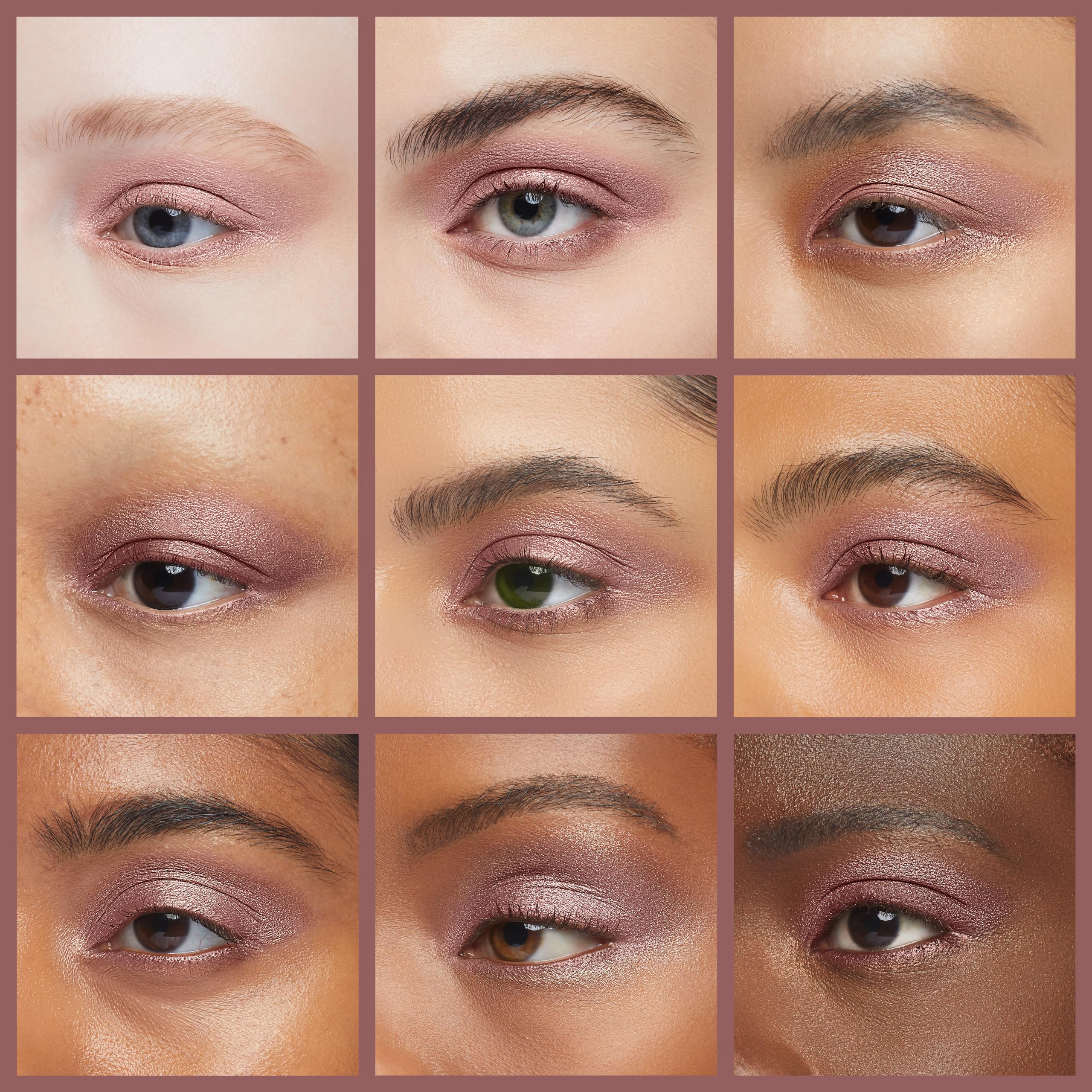 Foto 5 pulgar | Sombra De Ojos Pure Ziva, Color Malva, Ciruela, Terciopelo Satinado Mate, Rosa - Venta Internacional.