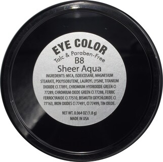 Foto 2 | Sombra De Ojos Pure Ziva Sheer Aqua Shimmering Teal Blue Green - Venta Internacional.
