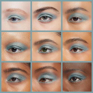 Foto 3 | Sombra De Ojos Pure Ziva Sheer Aqua Shimmering Teal Blue Green - Venta Internacional.
