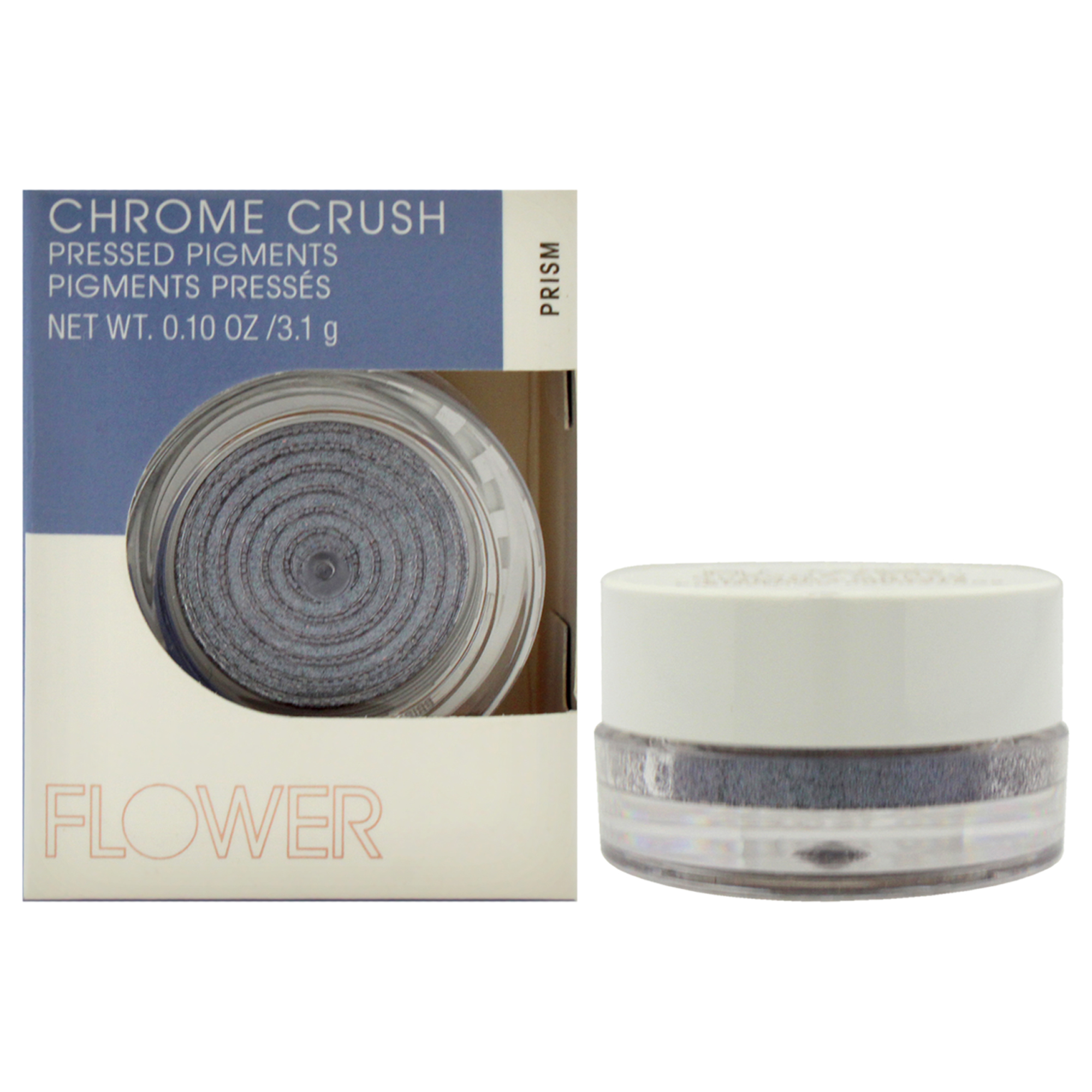Pigmentos Prensados Flower Beauty Chrome Crush Prism Eye, 1 Unidad - Venta Internacional.