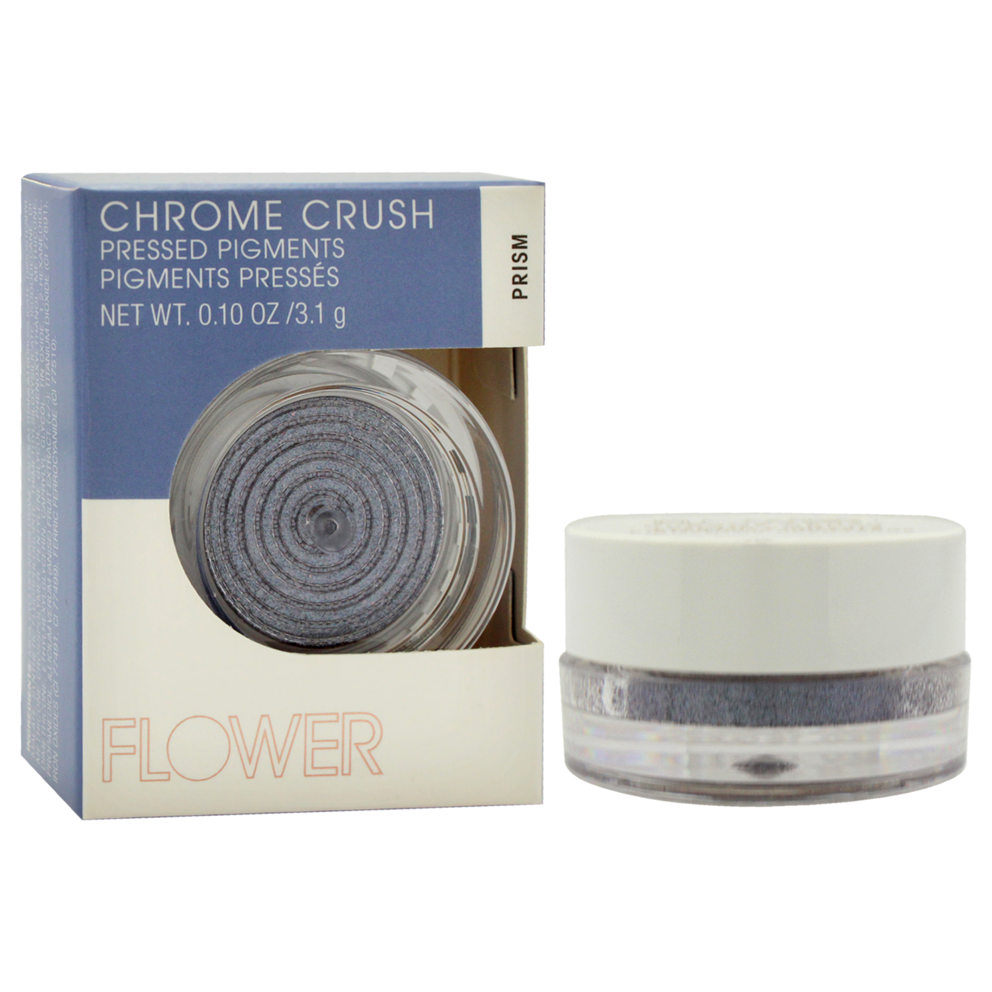 Foto 3 | Pigmentos Prensados Flower Beauty Chrome Crush Prism Eye, 1 Unidad - Venta Internacional.