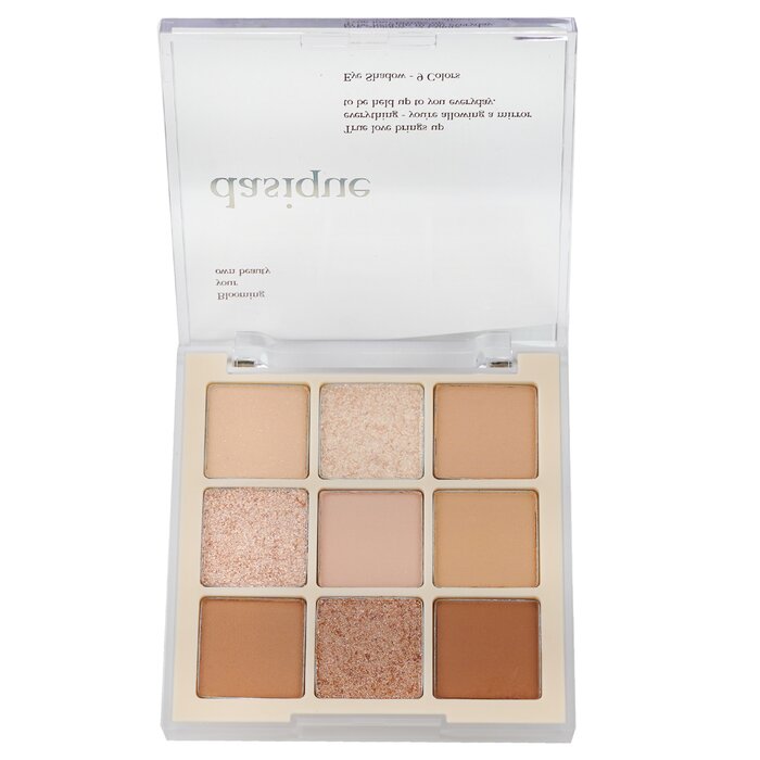 Paleta De Sombras De Ojos Dasique Milk Latte #07 Vegan 9 Shades - Venta Internacional.