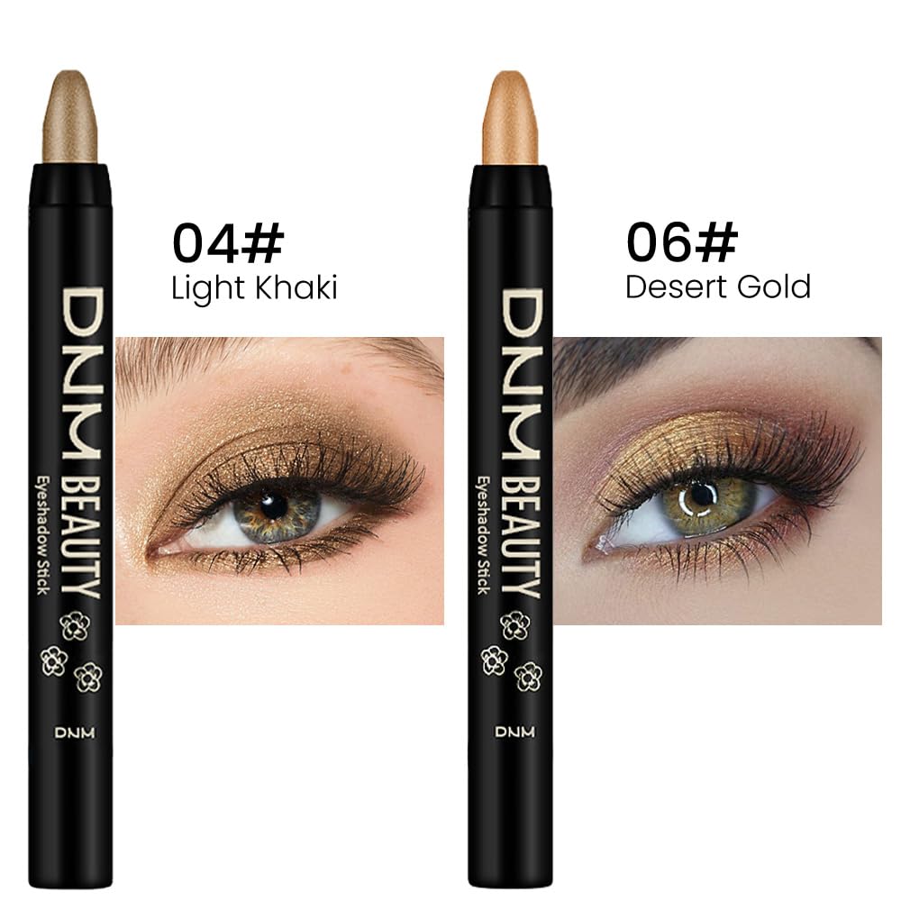 Foto 2 | Set De Sombras De Ojos En Crema Kaely Light Khaki Y Desert Gold - Venta Internacional.