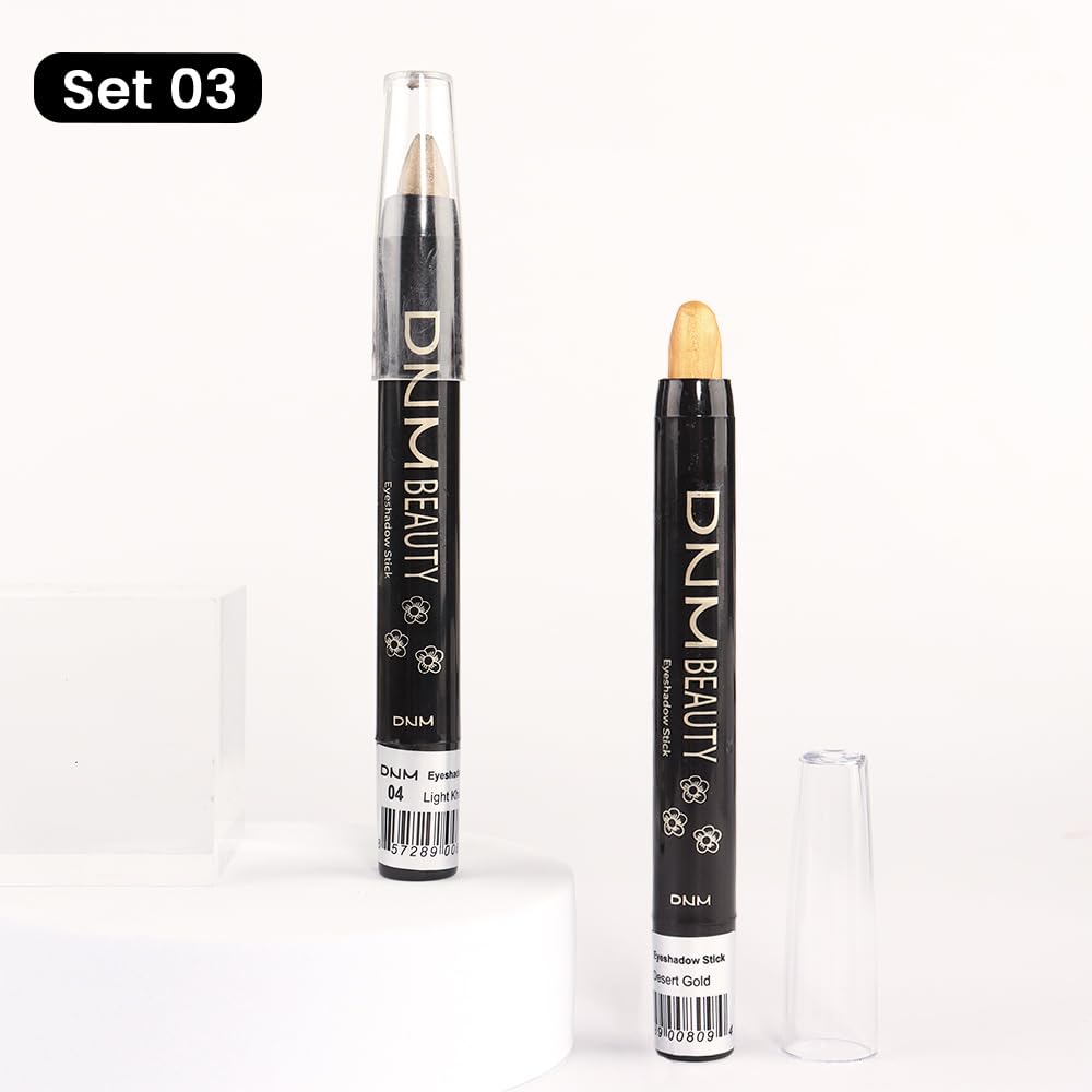 Foto 7 | Set De Sombras De Ojos En Crema Kaely Light Khaki Y Desert Gold - Venta Internacional.