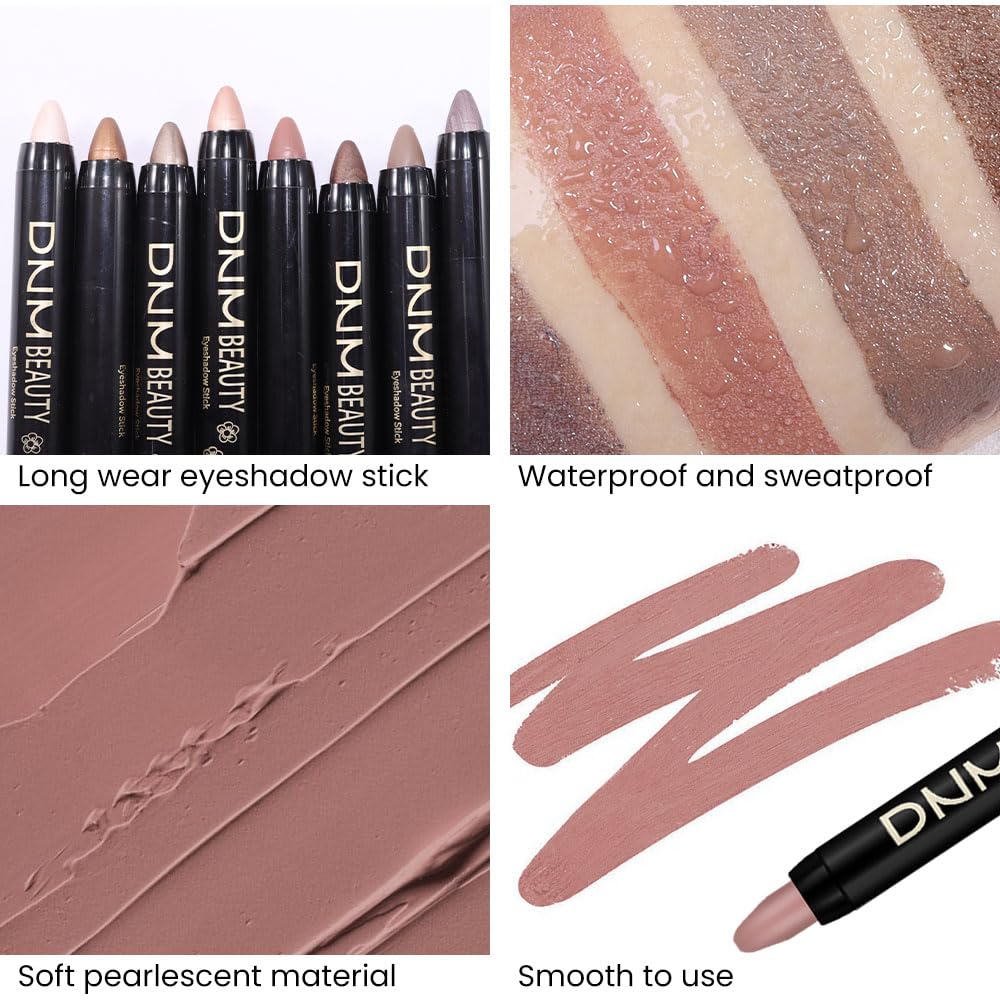 Foto 5 pulgar | Set De Sombras De Ojos En Crema Kaely Waterproof, 2 Unidades, Para Ojos - Venta Internacional.