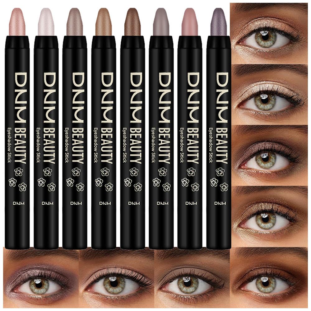 Foto 2 pulgar | Set De Sombras De Ojos En Crema Kaely, 8 Unidades, Para Ojos Impermeables - Venta Internacional.
