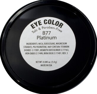 Foto 2 | Sombra De Ojos Pure Ziva Platinum Silver Shimmering Grey Vegan - Venta Internacional.