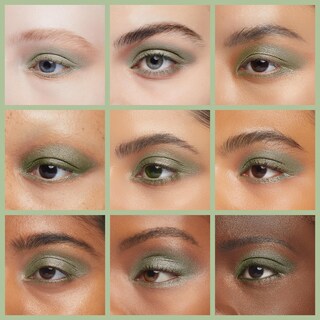 Foto 3 | Sombra De Ojos Pure Ziva Clover Shimmering Emerald Green Vegan - Venta Internacional.