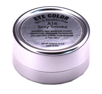 Foto 2 | Sombra De Ojos Pure Ziva Sexy Smoke, Gris Oscuro, Hierro, Carbón Mate - Venta Internacional.