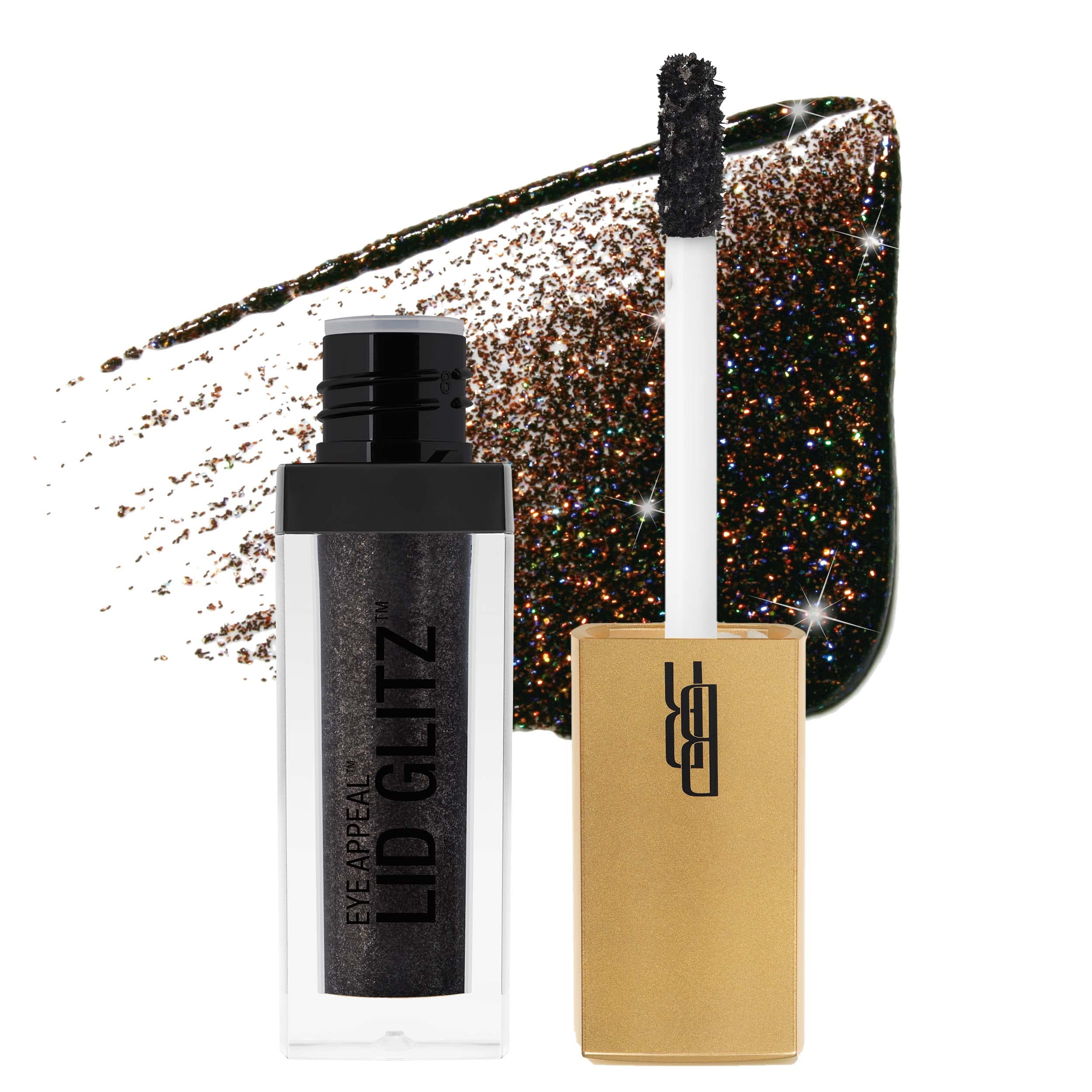 Foto 2 pulgar | Sombra De Ojos Black Radiance Eye Appeal Lid Glitz Black Corbata - Venta Internacional.