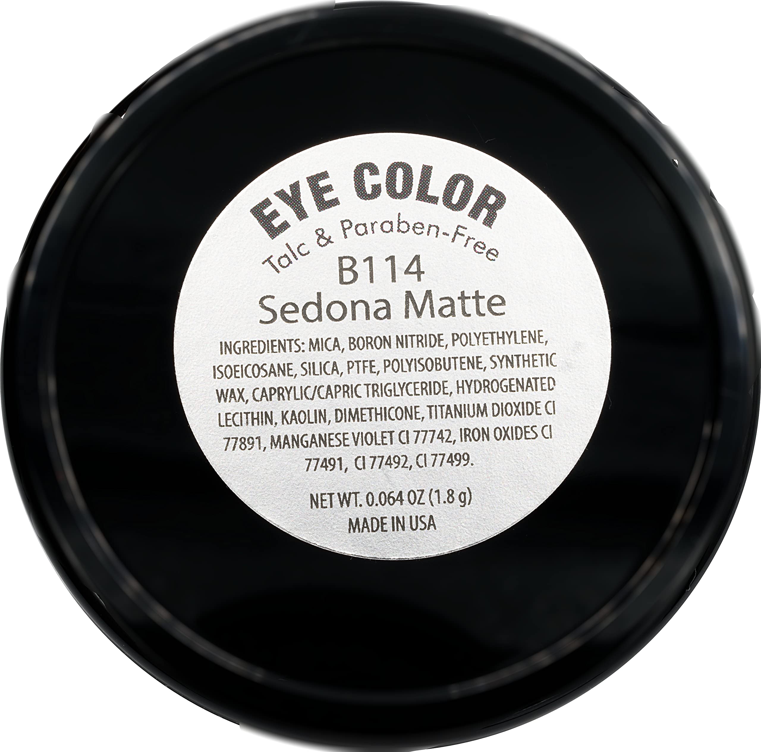Foto 2 | Sombra De Ojos Pure Ziva Sedona Matte Pink Brown Taupe Vegan - Venta Internacional.