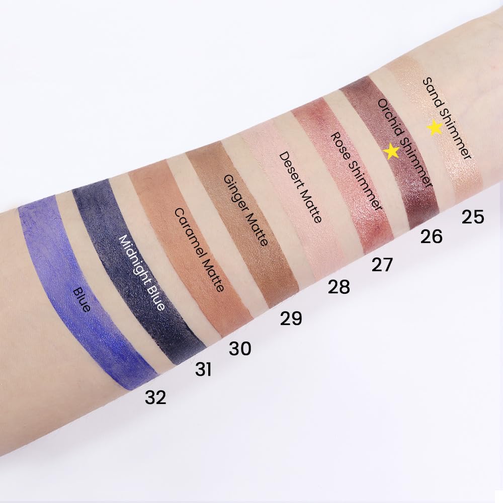 Foto 6 pulgar | Set De Sombras De Ojos En Crema Kaely Waterproof, 2 Unidades, Para Ojos - Venta Internacional.