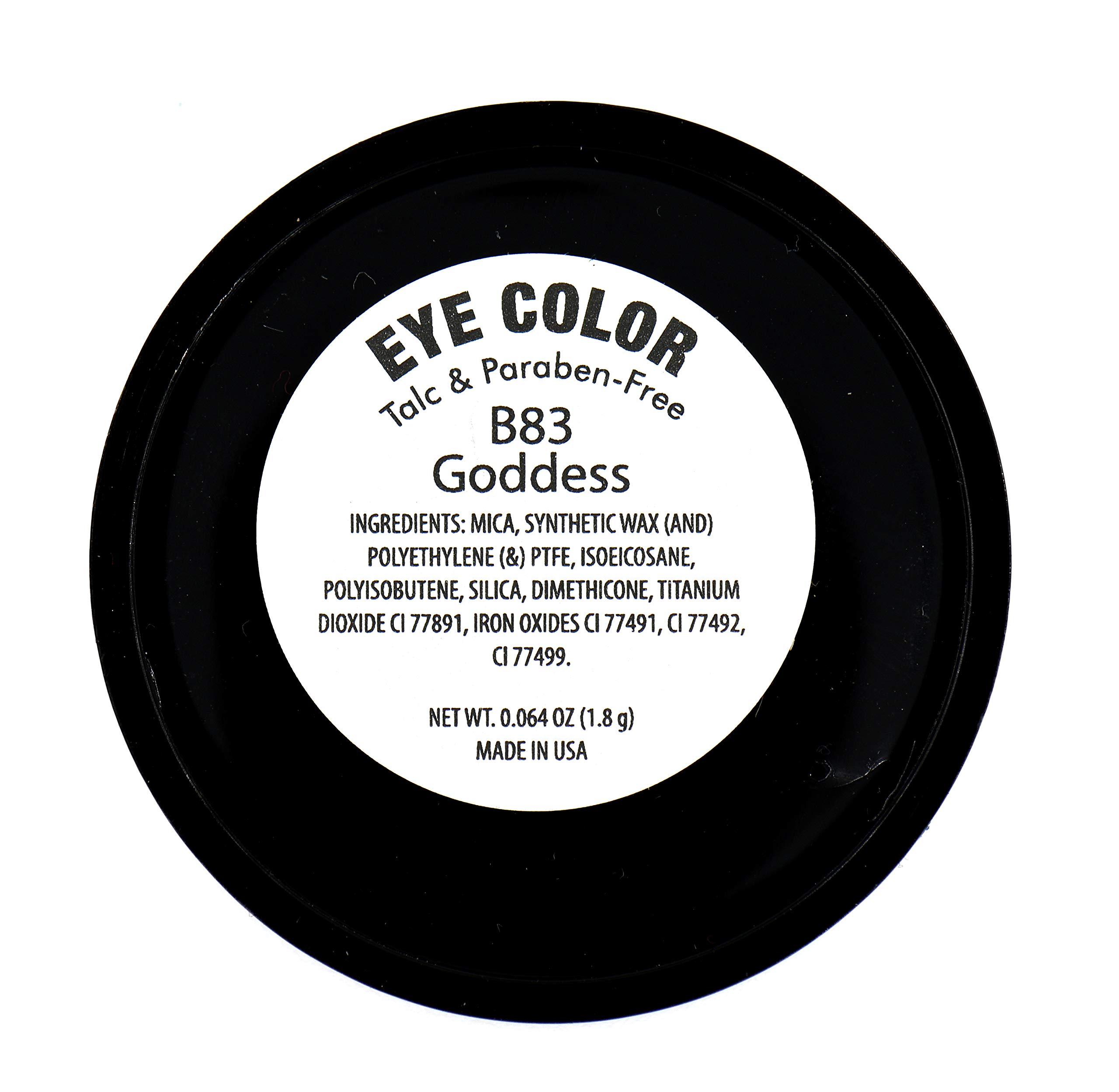 Foto 4 pulgar | Sombra De Ojos Pure Ziva Goddess Glow Nude Gold Beige Vegan - Venta Internacional.