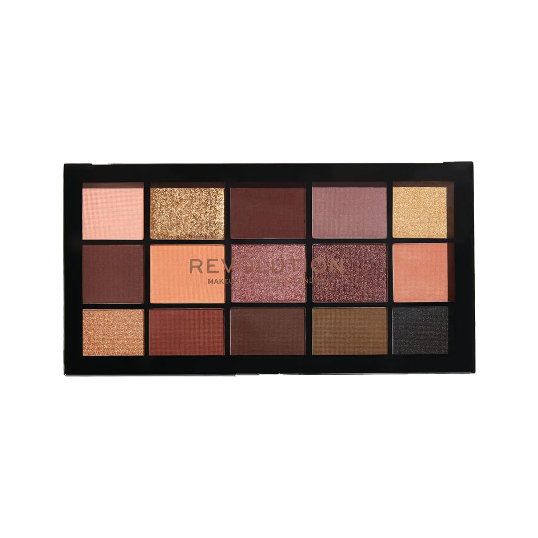 Paleta De Sombras De Ojos Makeup Revolution Reloaded Velvet Rose - Venta Internacional.