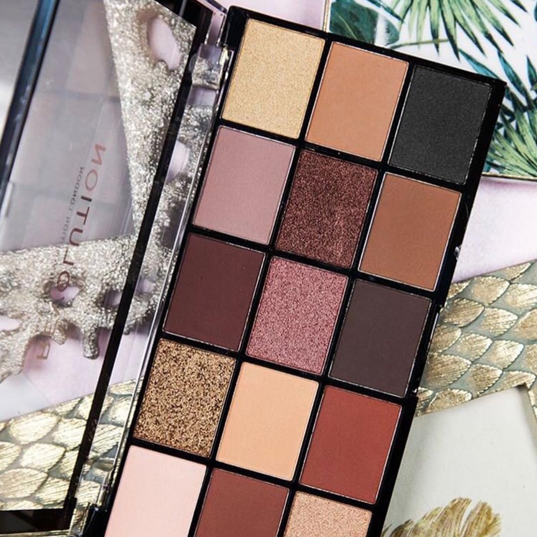 Foto 3 pulgar | Paleta De Sombras De Ojos Makeup Revolution Reloaded Velvet Rose - Venta Internacional.