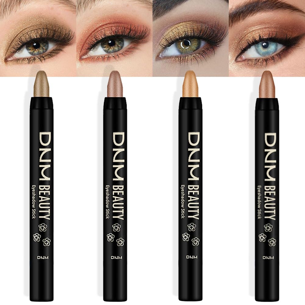 Foto 2 pulgar | Set De Sombras De Ojos En Crema Kaely, 4 Unidades, Para Ojos Impermeables - Venta Internacional.