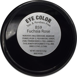 Foto 2 | Sombra De Ojos Pure Ziva Fucsia Rose Deep Pink Red Shimmer - Venta Internacional.