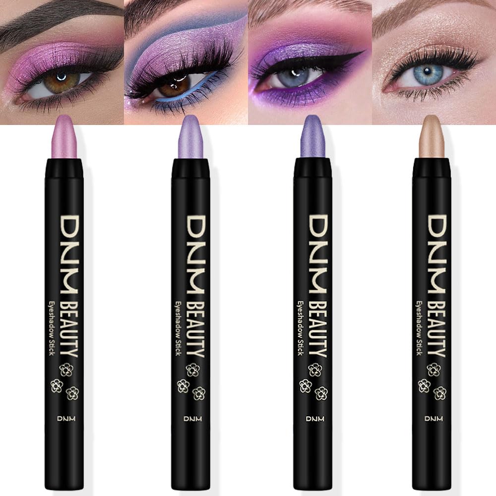 Foto 2 pulgar | Set De Sombras De Ojos En Crema Kaely, 4 Unidades, Para Ojos Impermeables - Venta Internacional.