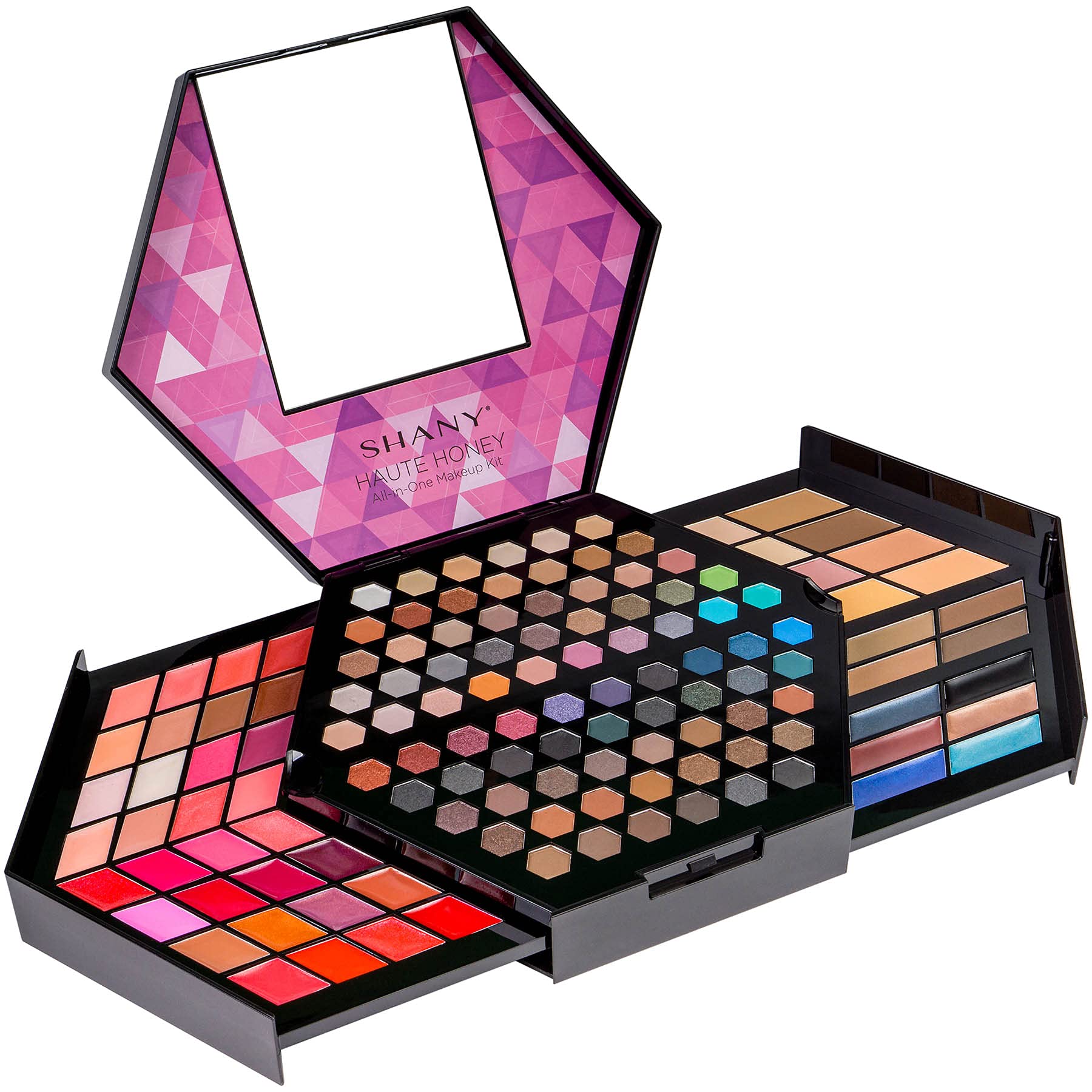 Foto 3 pulgar | Set De Maquillaje Shany Haute Honey Con 80 Sombras De Ojos Y 32 Colores De Labios - Venta Internacional.