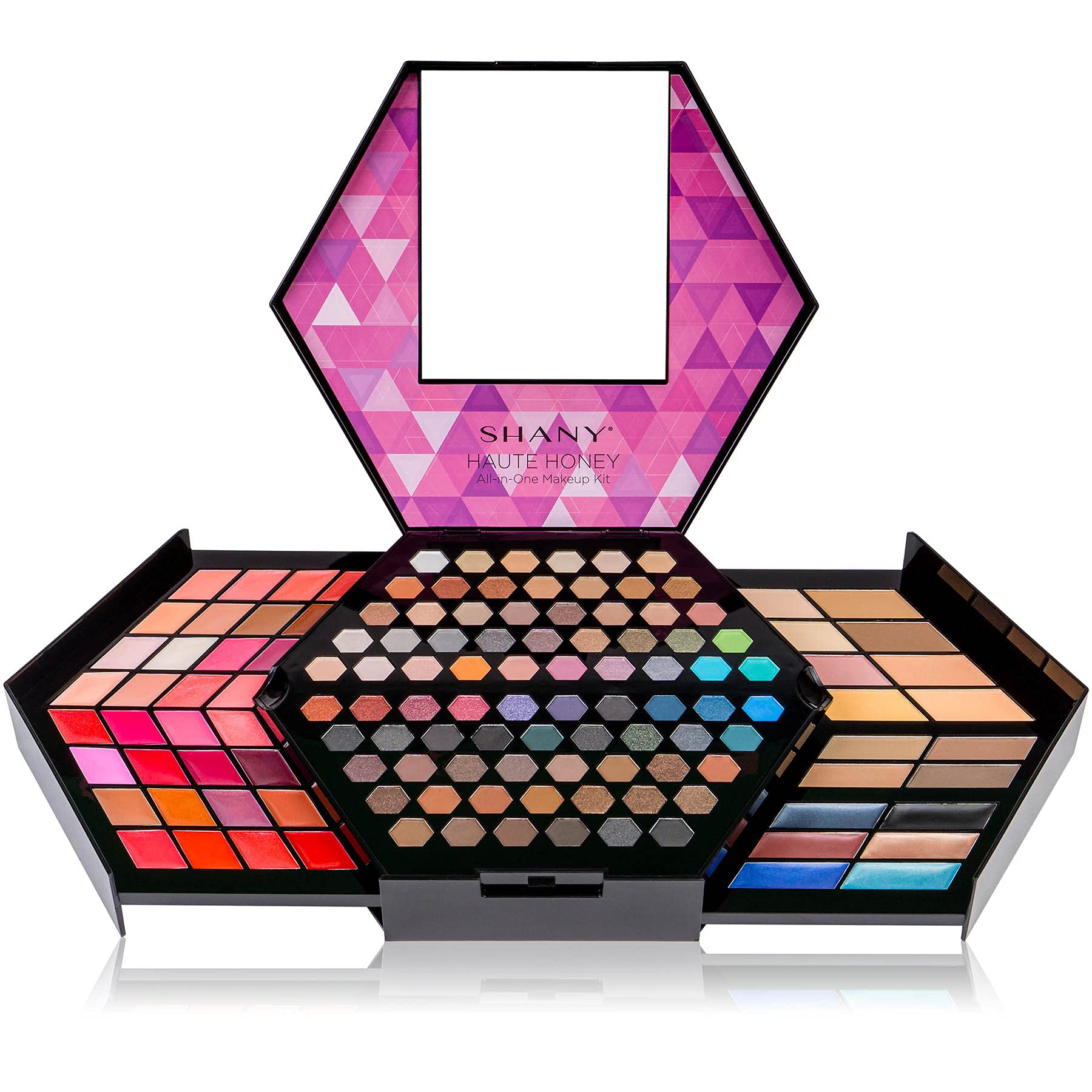 Foto 6 pulgar | Set De Maquillaje Shany Haute Honey Con 80 Sombras De Ojos Y 32 Colores De Labios - Venta Internacional.