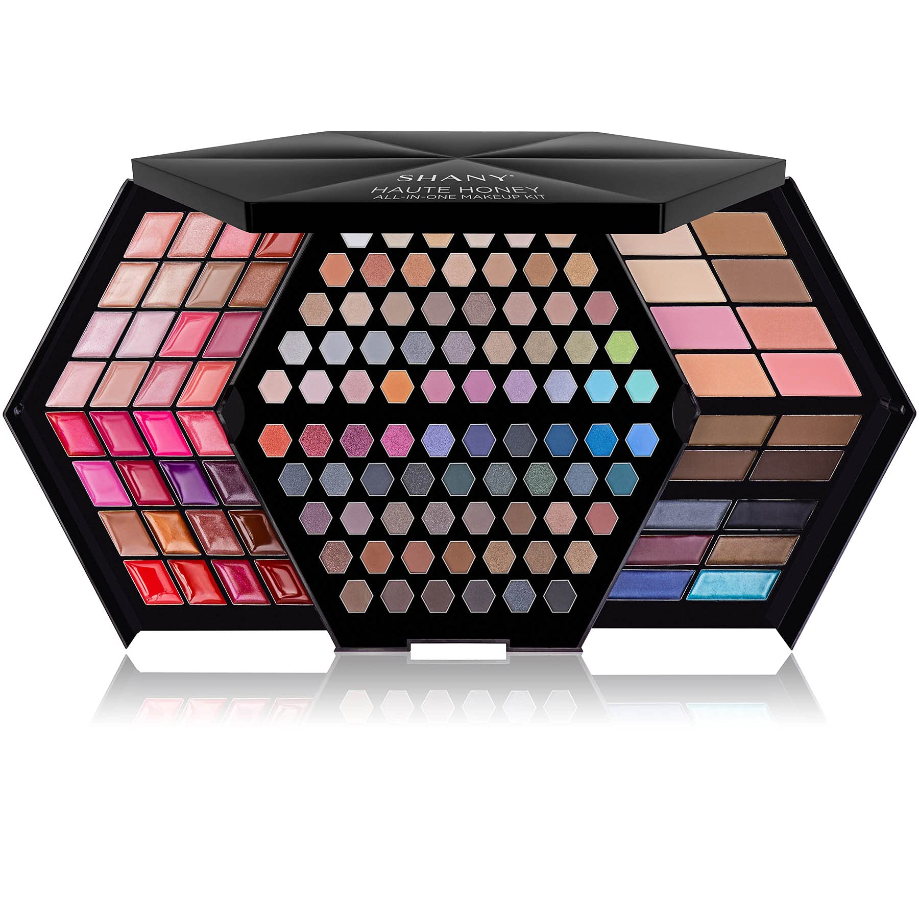 Foto 7 pulgar | Set De Maquillaje Shany Haute Honey Con 80 Sombras De Ojos Y 32 Colores De Labios - Venta Internacional.