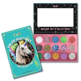Foto 1 | Paleta Con Purpurina Rude Cosmetics Sin Of Glittony Para Mujer - Venta Internacional.