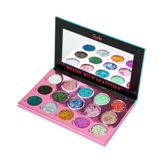 Foto 2 | Paleta Con Purpurina Rude Cosmetics Sin Of Glittony Para Mujer - Venta Internacional.