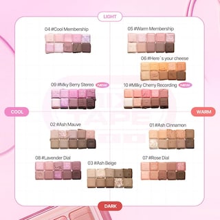 Foto 7 | Paleta De Sombras De Ojos Lilybyred Mood Keyboard Mixtape Edition - Venta Internacional.
