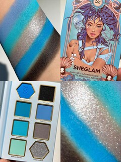 Foto 4 | Paleta De Sombras De Ojos Sheglam Glitter Metallic De 8 Colores Ambitious - Venta Internacional.