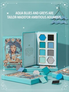 Foto 5 | Paleta De Sombras De Ojos Sheglam Glitter Metallic De 8 Colores Ambitious - Venta Internacional.