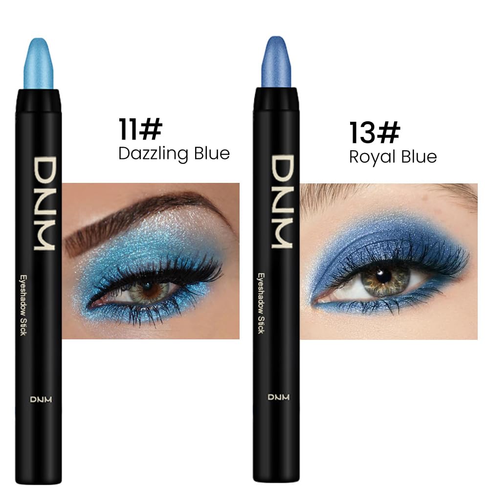 Foto 3 pulgar | Set De Sombras De Ojos En Crema Kaely Dazzling Blue Y Royal Blue - Venta Internacional.