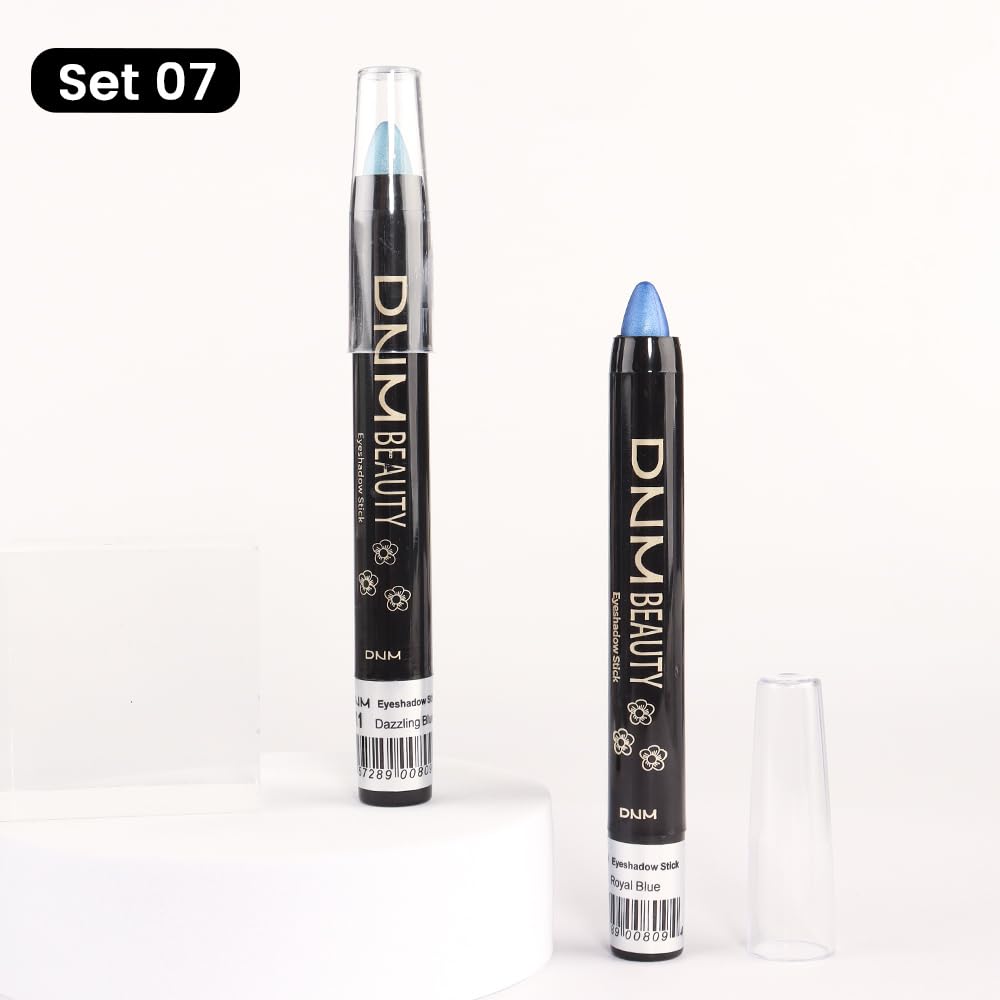 Foto 8 pulgar | Set De Sombras De Ojos En Crema Kaely Dazzling Blue Y Royal Blue - Venta Internacional.
