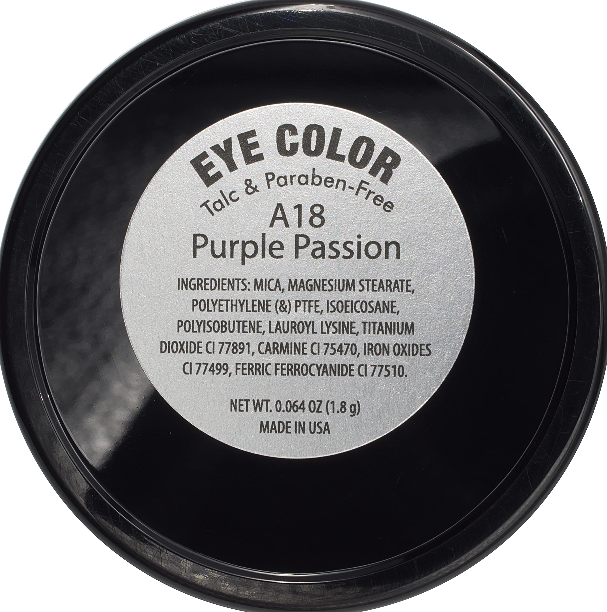Foto 2 | Sombra De Ojos Pure Ziva Purple Passion Shimmering Violet Mauve - Venta Internacional.